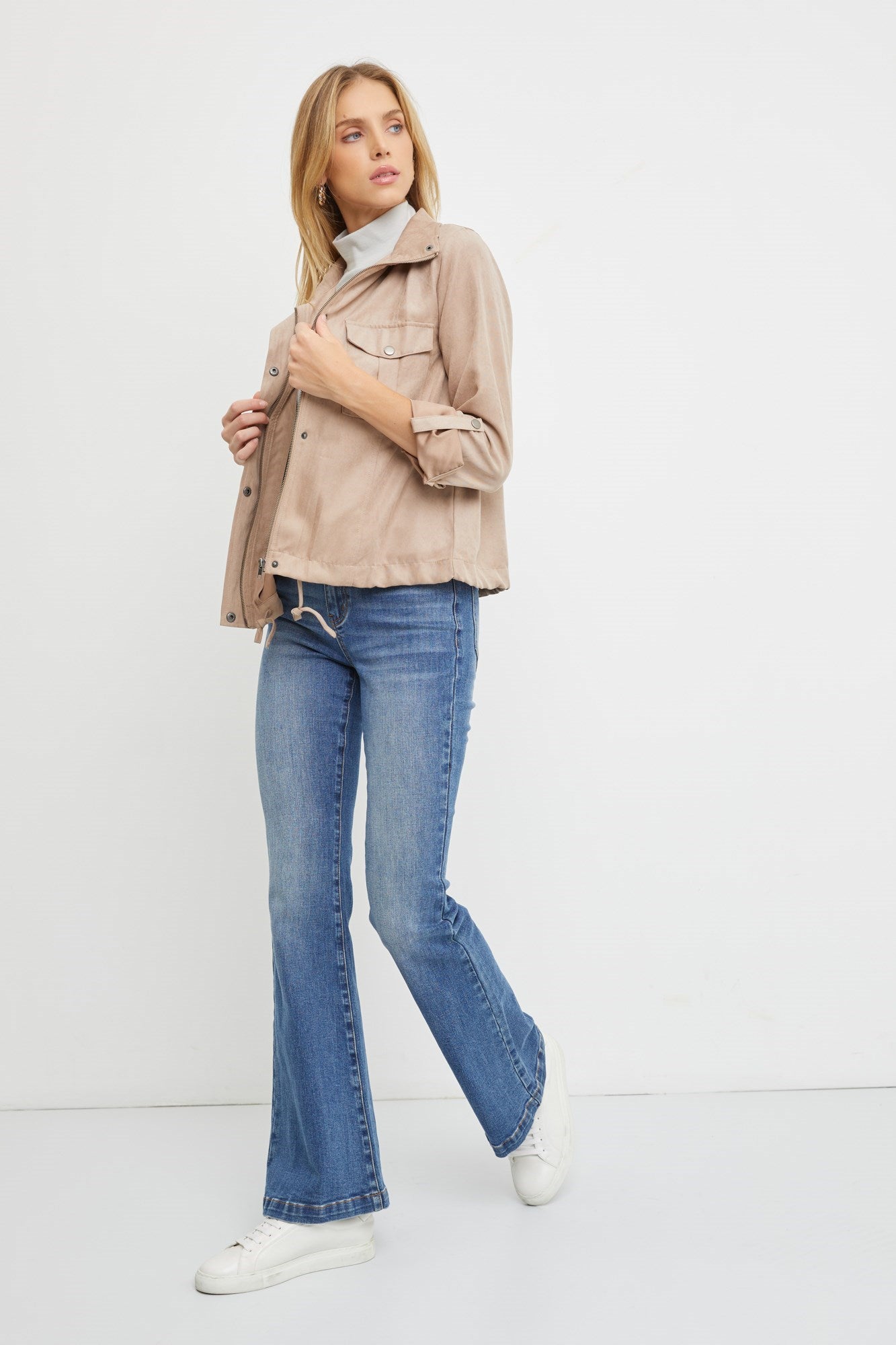 Crop Utility Jacket