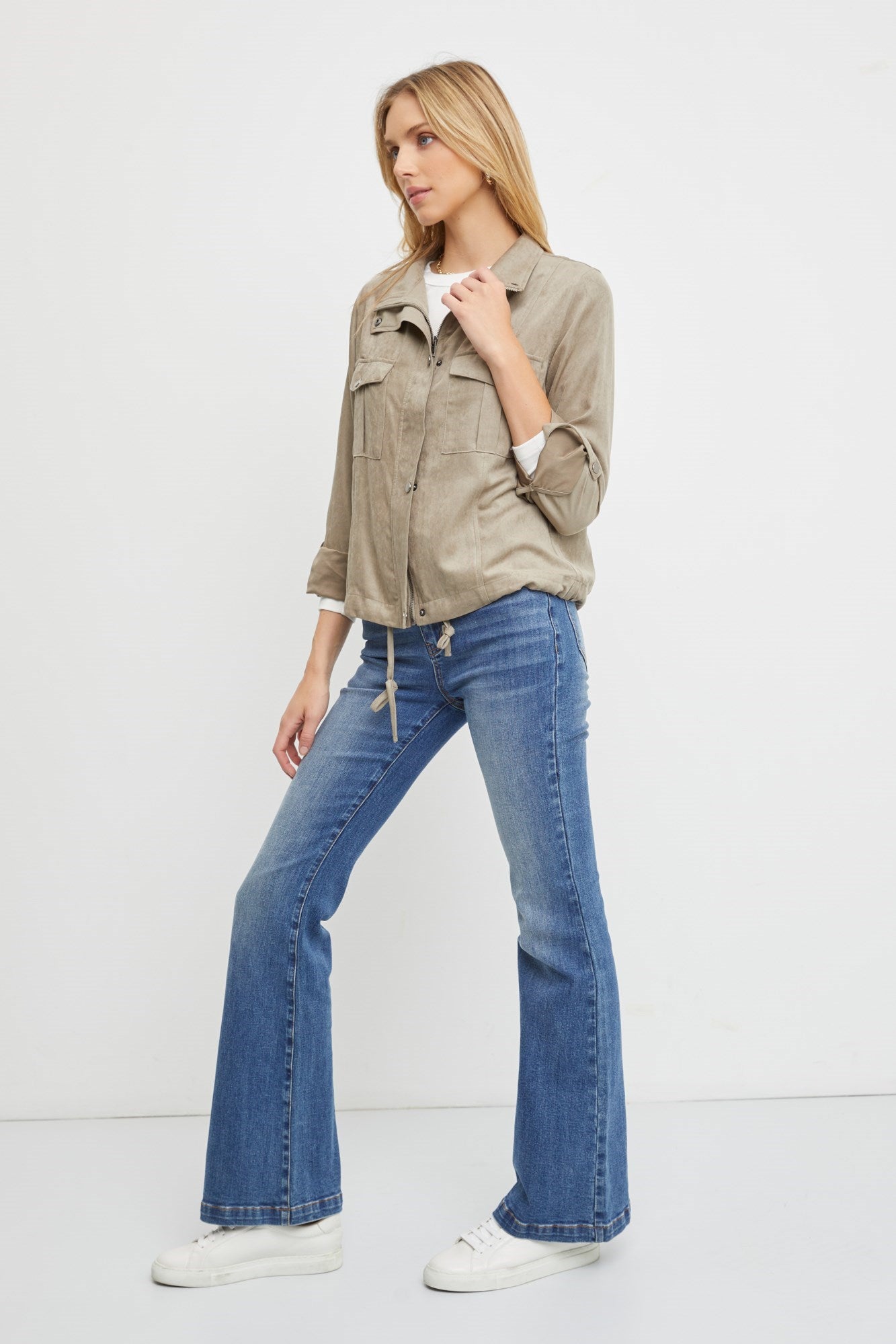 Crop Utility Jacket