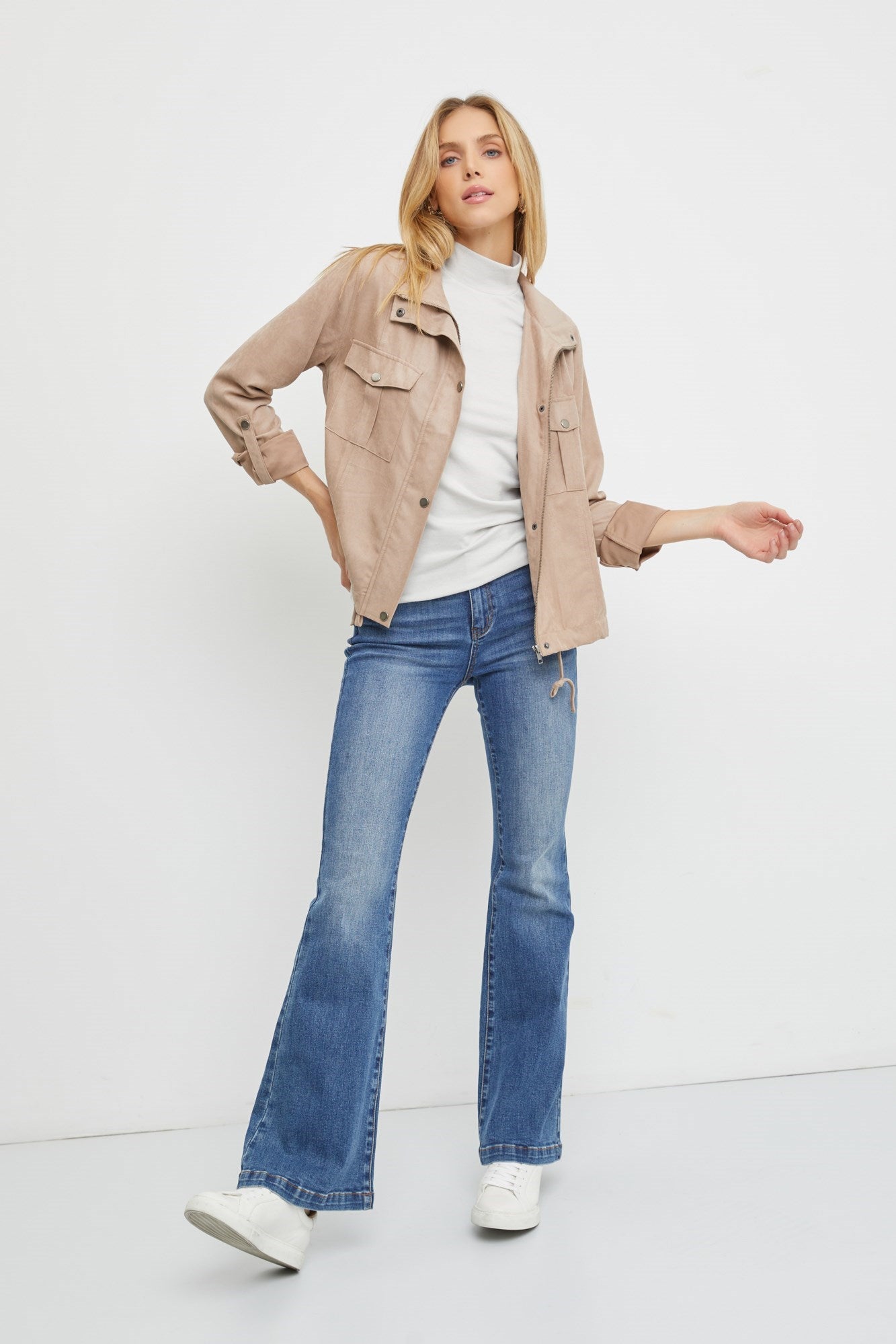 Crop Utility Jacket