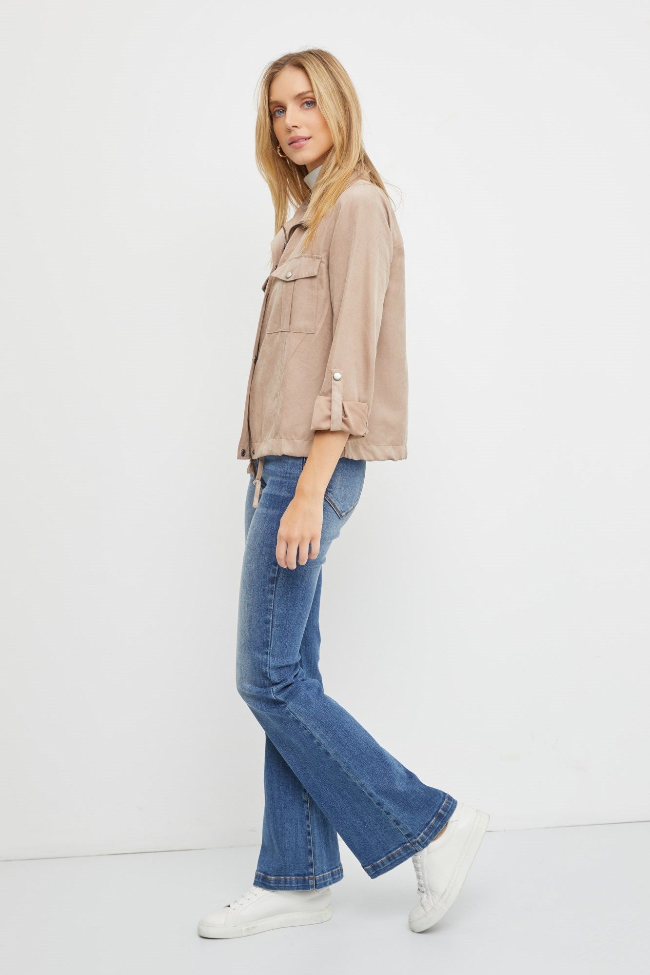 Crop Utility Jacket