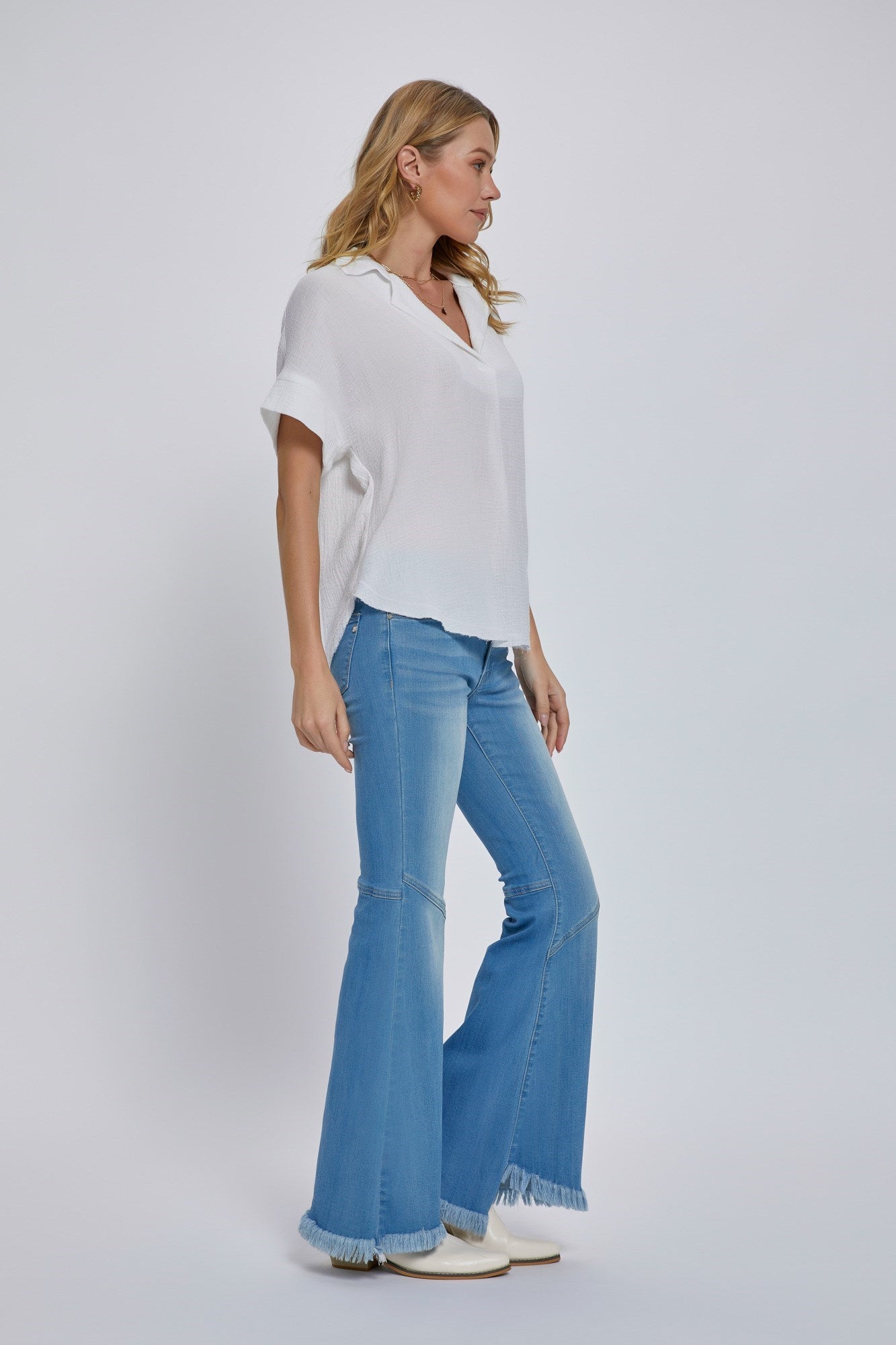 Short Sleeve Cotton Top