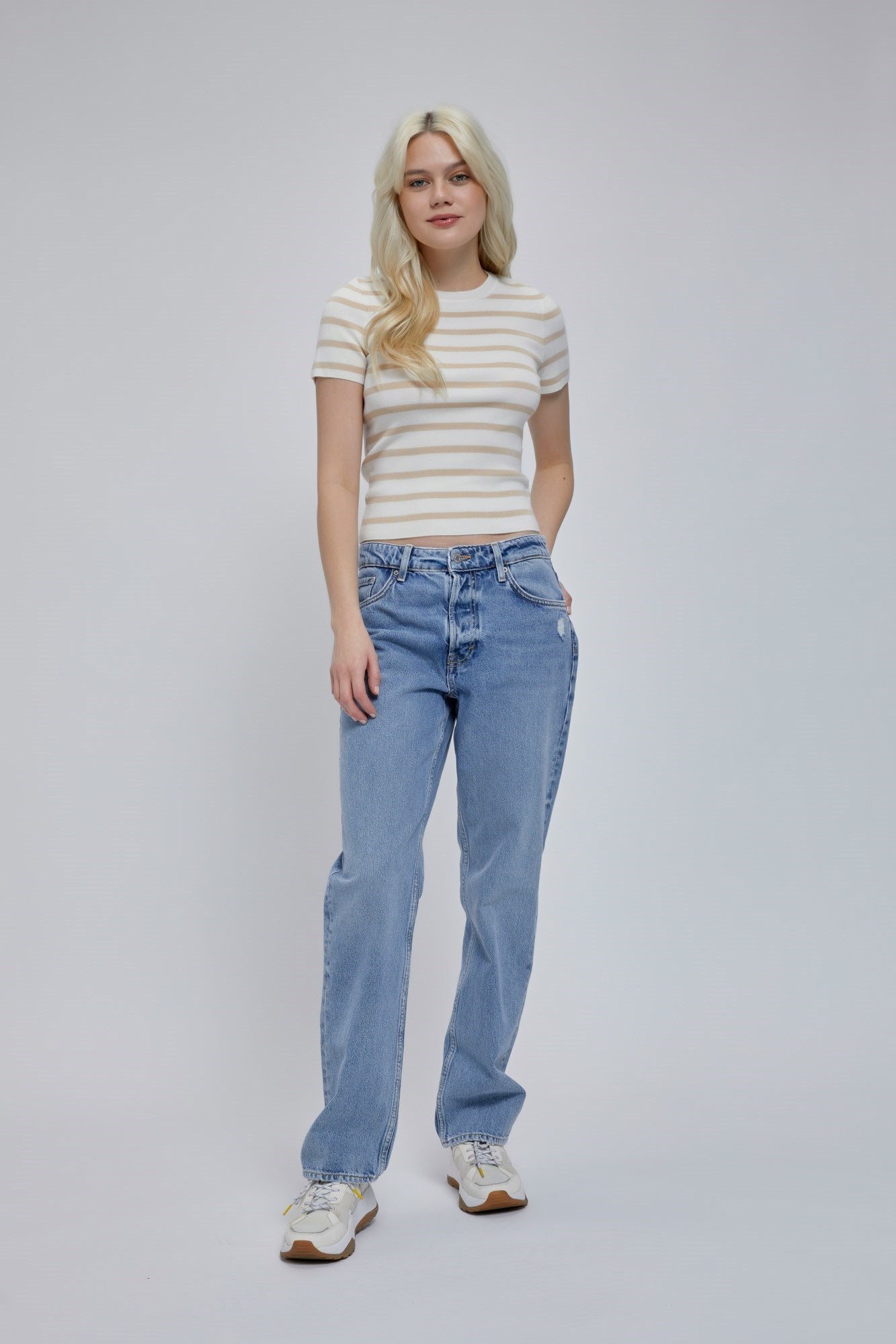 Fitted Short Sleeve Top