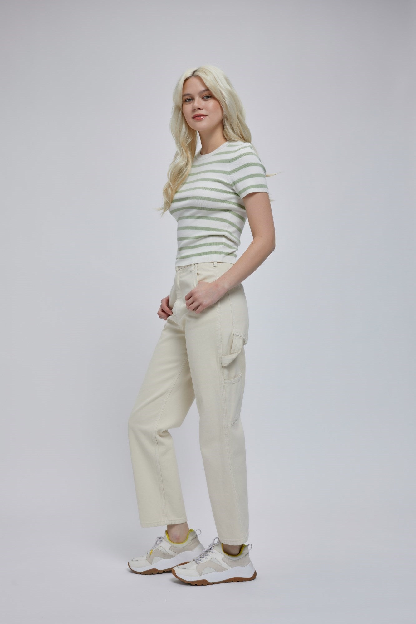 Fitted Short Sleeve Top