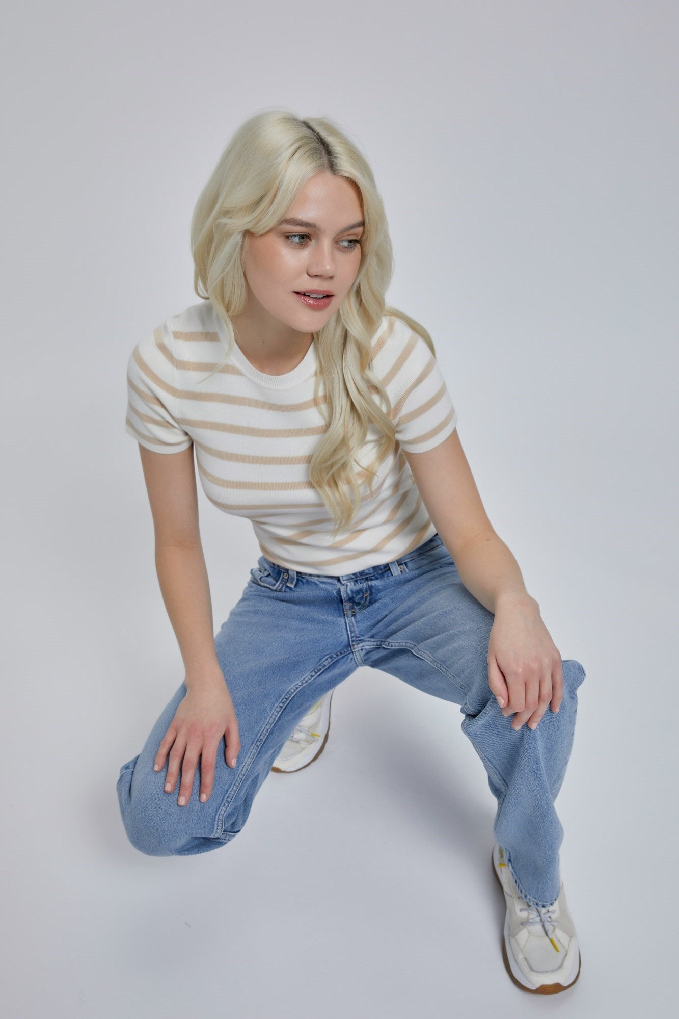 Fitted Short Sleeve Top