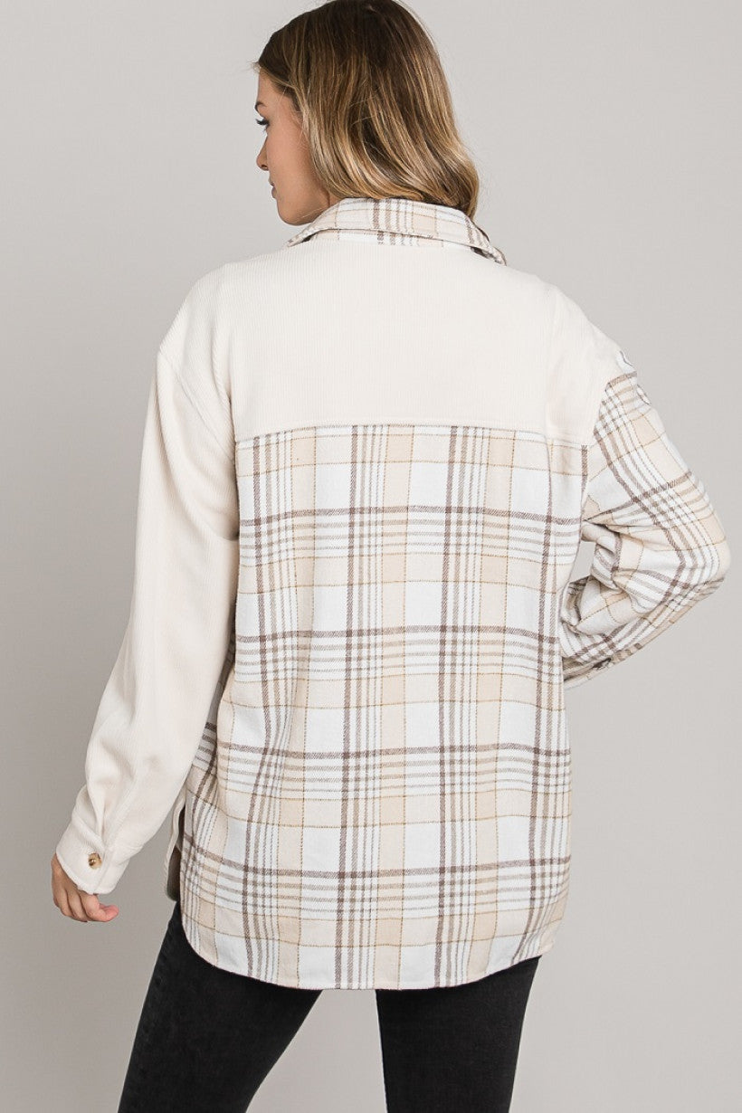 Flannel Soft Corduroy Shirt