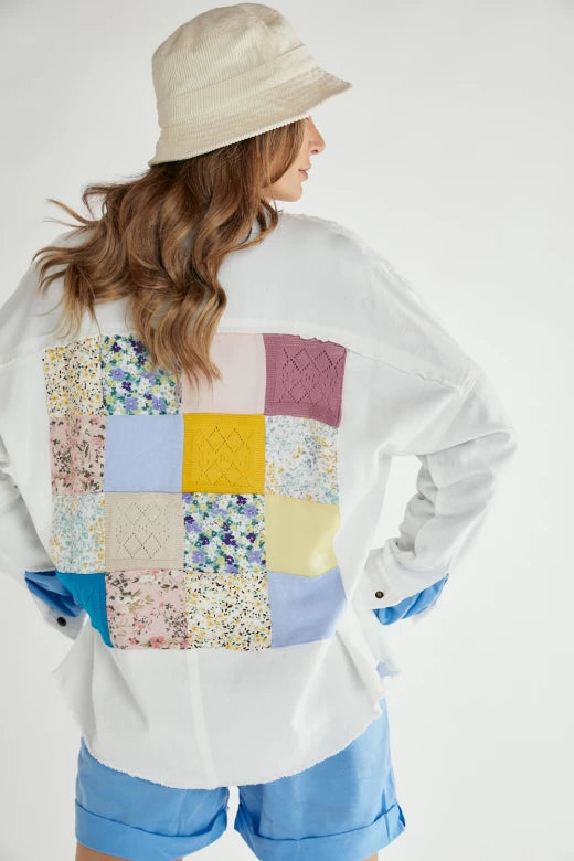 Patch Button Down