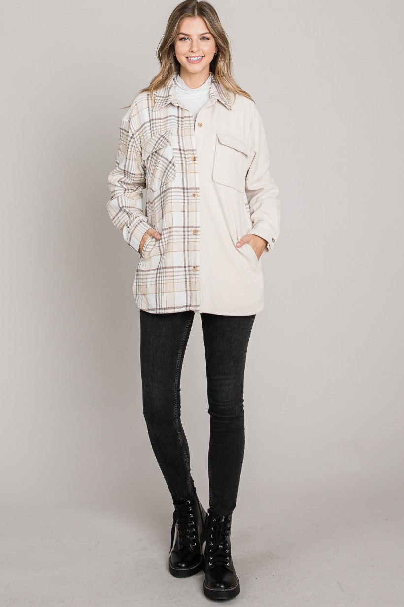 Flannel Soft Corduroy Shirt